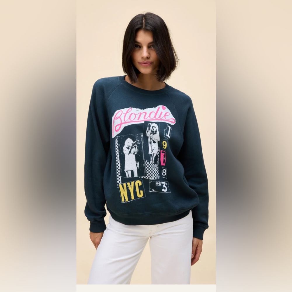 Daydreamer BLONDIE VALENTINE COLLAGE VINTAGE SWEATSHIRT